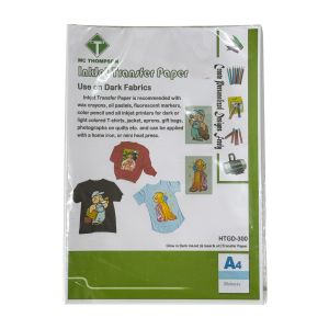 Inkjet Transfer Paper Dark Fabrics Glow In The Dark A4 per sheet