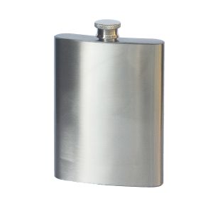 Stainless Steel Hip Flask 6oz 180ml