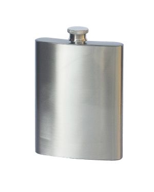 Stainless Steel Hip Flask 6oz 180ml